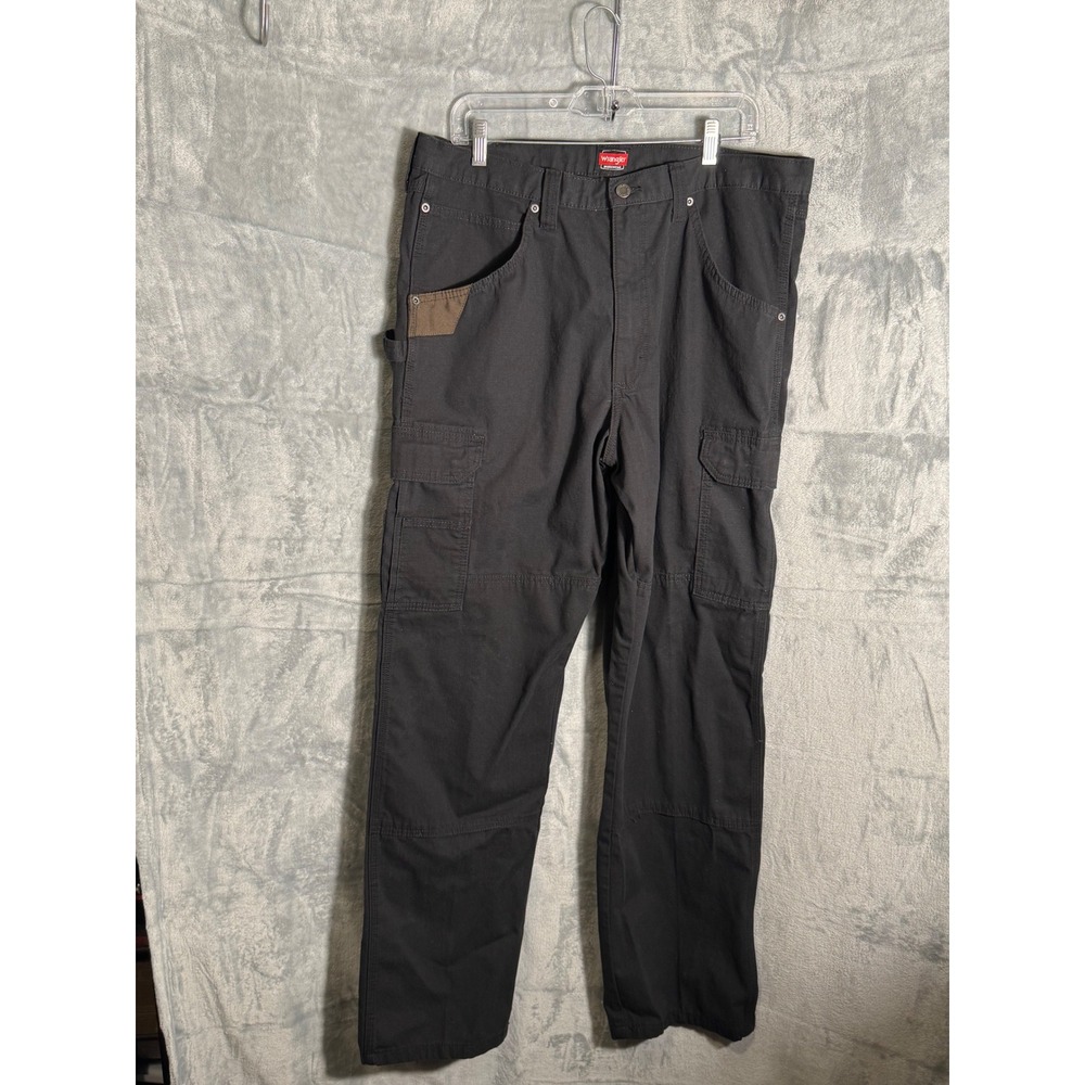 Wrangler Workwear Ranger Relaxed‎ Fit Double Knee Cargo Pants Mens 36x34 NEW